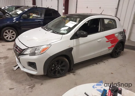 2024 Mitsubishi Mirage Ralliart z USA, uszkodzony, nr VIN ML32AWHJ2RH010794